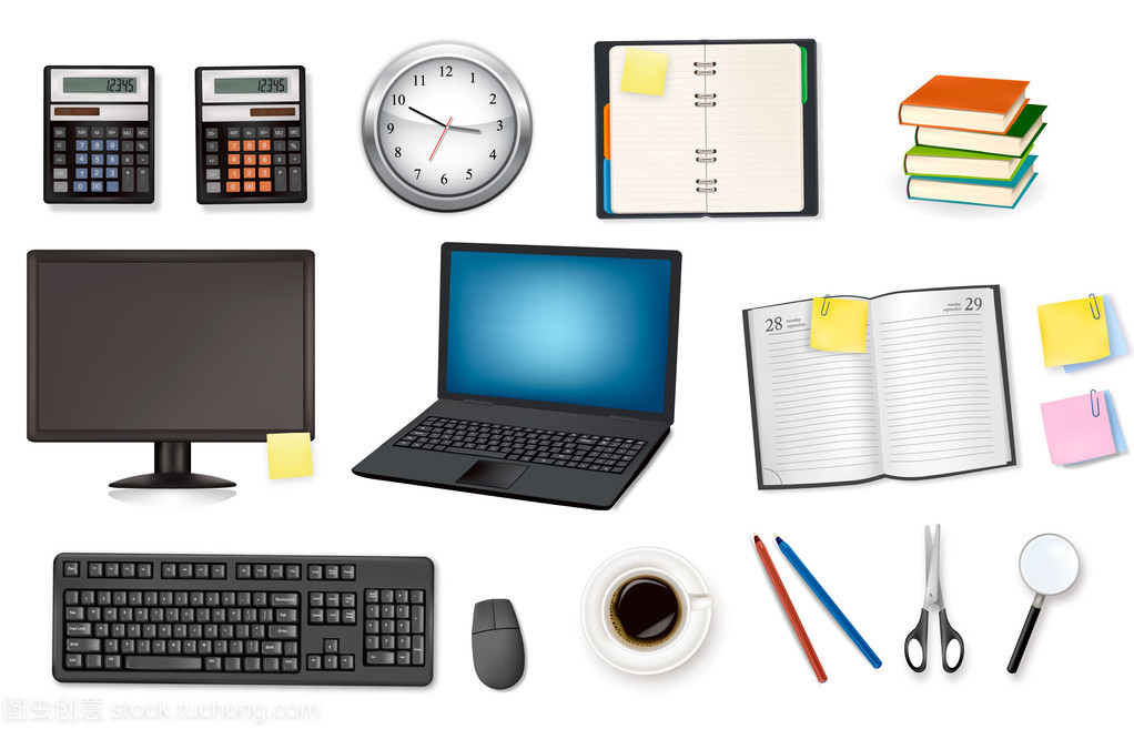 矢量辦公用品 提升商業(yè)效率的現(xiàn)代解決方案